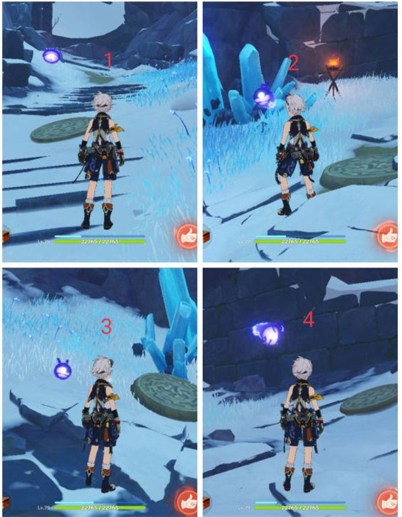 《原神》肃霜之路机关解密攻略 《原神》肃霜之路机关解密攻略