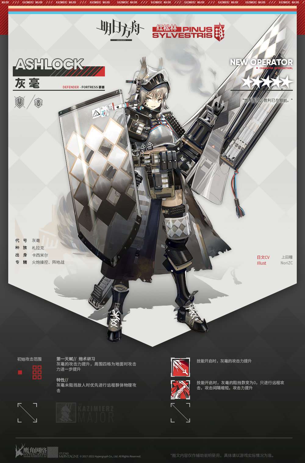 《明日方舟》灰毫技能强度如何? 《明日方舟》灰毫技能强度如何?