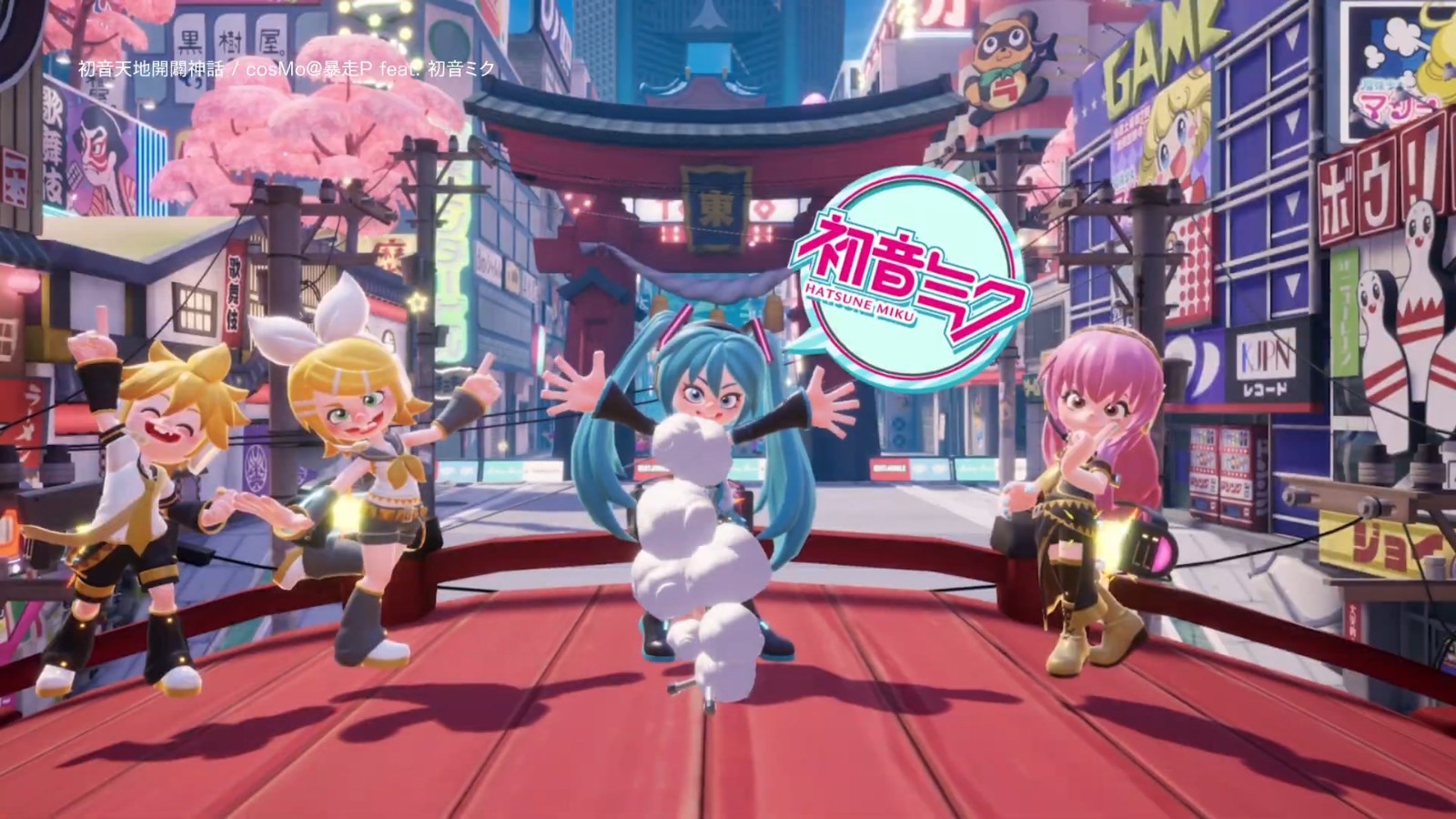 《泡泡糖忍战》联动初音未来预告发布！将会有多种服装造型