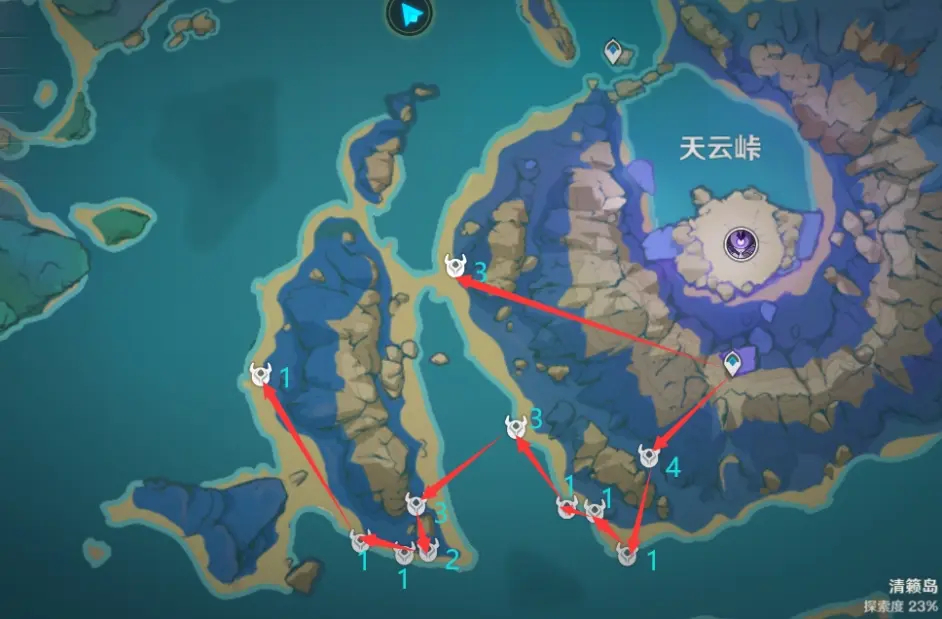  《原神》心海突破材料浮游干核分布位置介绍