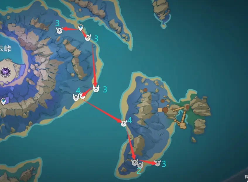  《原神》心海突破材料浮游干核分布位置介绍