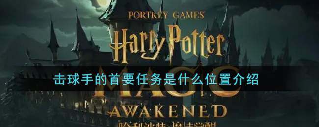 《哈利波特:魔法觉醒》击球手的首要任务是什么位置介绍 《哈利波特:魔法觉醒》击球手的首要任务是什么位置介绍
