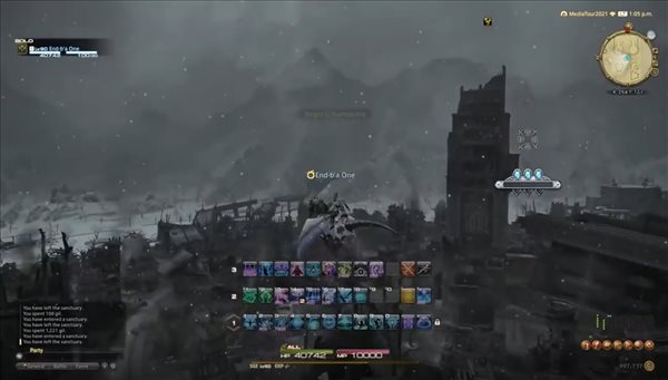 《FF14》“晓月的终焉”新区域演示 3个新区层次分明