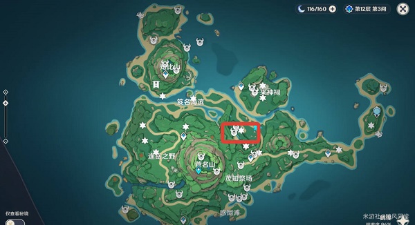 《原神》鹤观雕像位置介绍