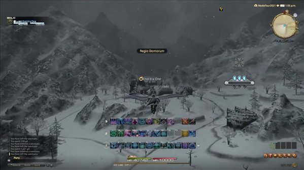《FF14》“晓月的终焉”新区域演示 3个新区层次分明