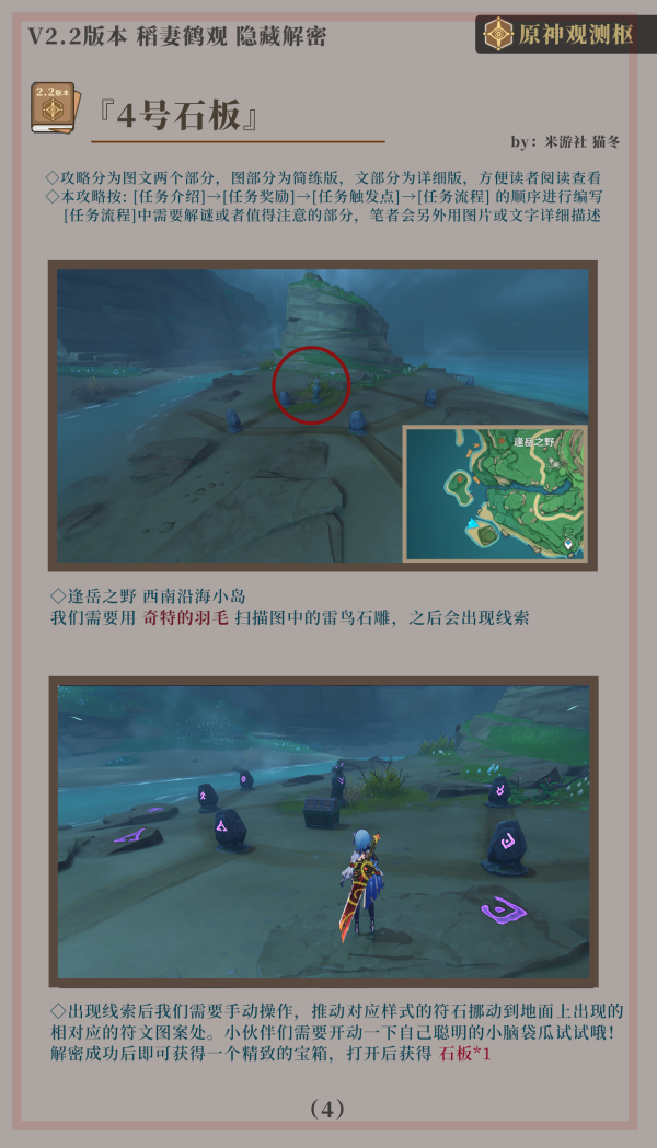 《原神》七块石板解密攻略合集