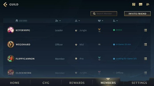 英雄联盟手游公会详细介绍 英雄联盟手游公会详细介绍