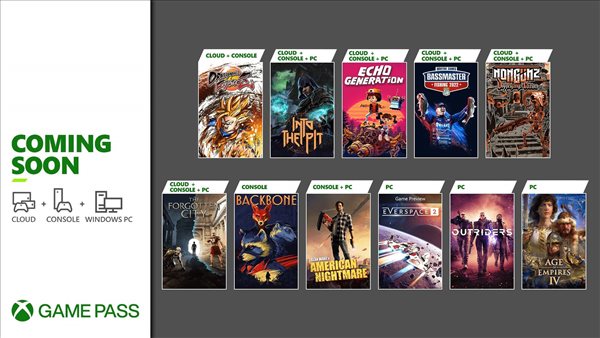 微软公布Xbox Game Pass10月末新增游戏名单