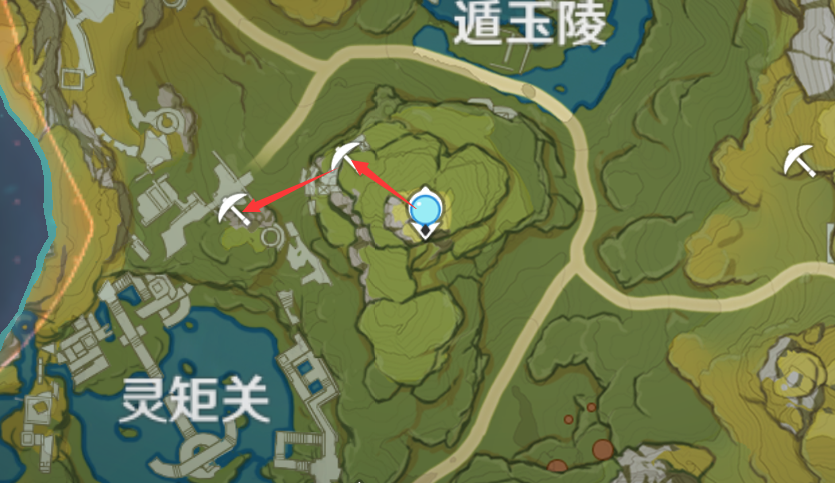 《原神》2.2璃月水晶矿位置介绍