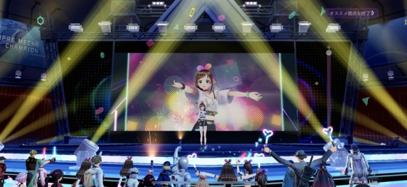 跨界联动玩出新高度 Kizuna AI首次游戏内虚拟演唱会机动都市开演