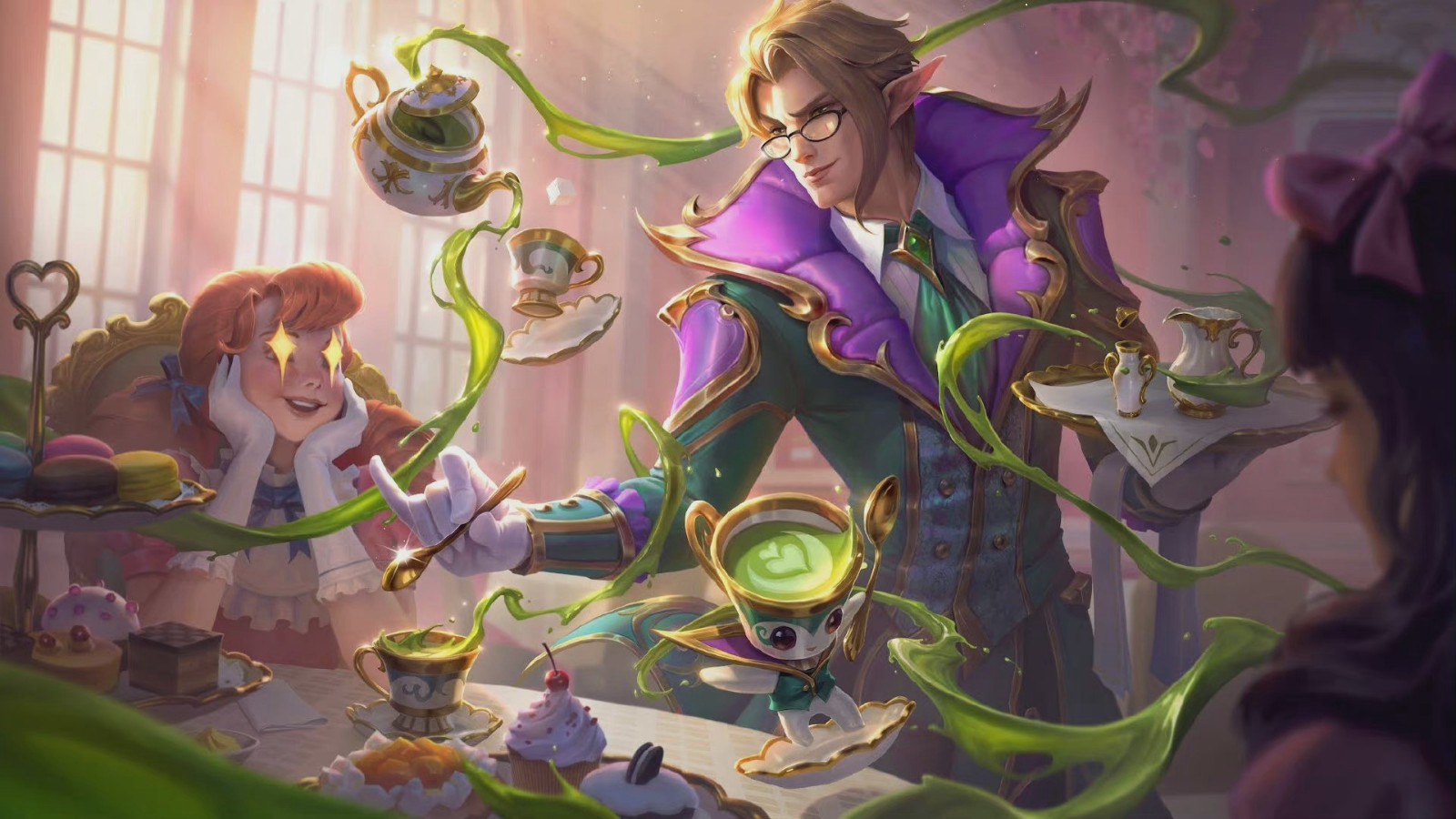 开启舔屏模式！《LOL》甜心咖啡和双城之战皮肤原画