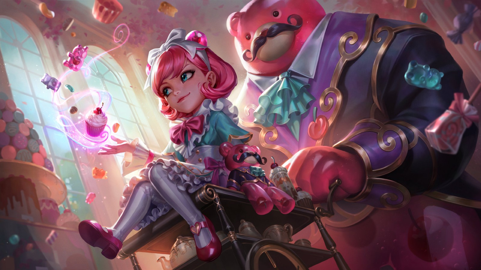 开启舔屏模式！《LOL》甜心咖啡和双城之战皮肤原画