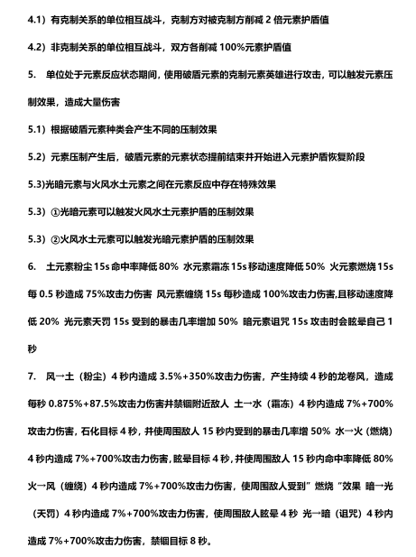 《神角技巧》元素克制机制详解