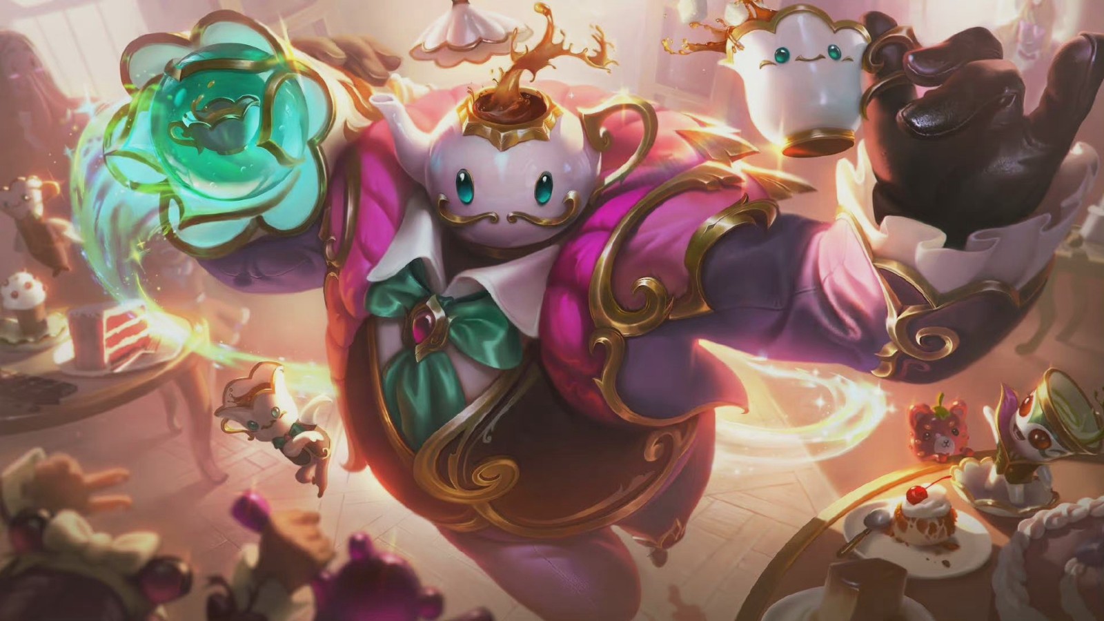 开启舔屏模式！《LOL》甜心咖啡和双城之战皮肤原画