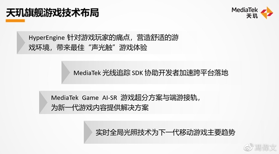 联发科天玑祭出多项游戏技术大招，旗舰机玩家：冲就是了！