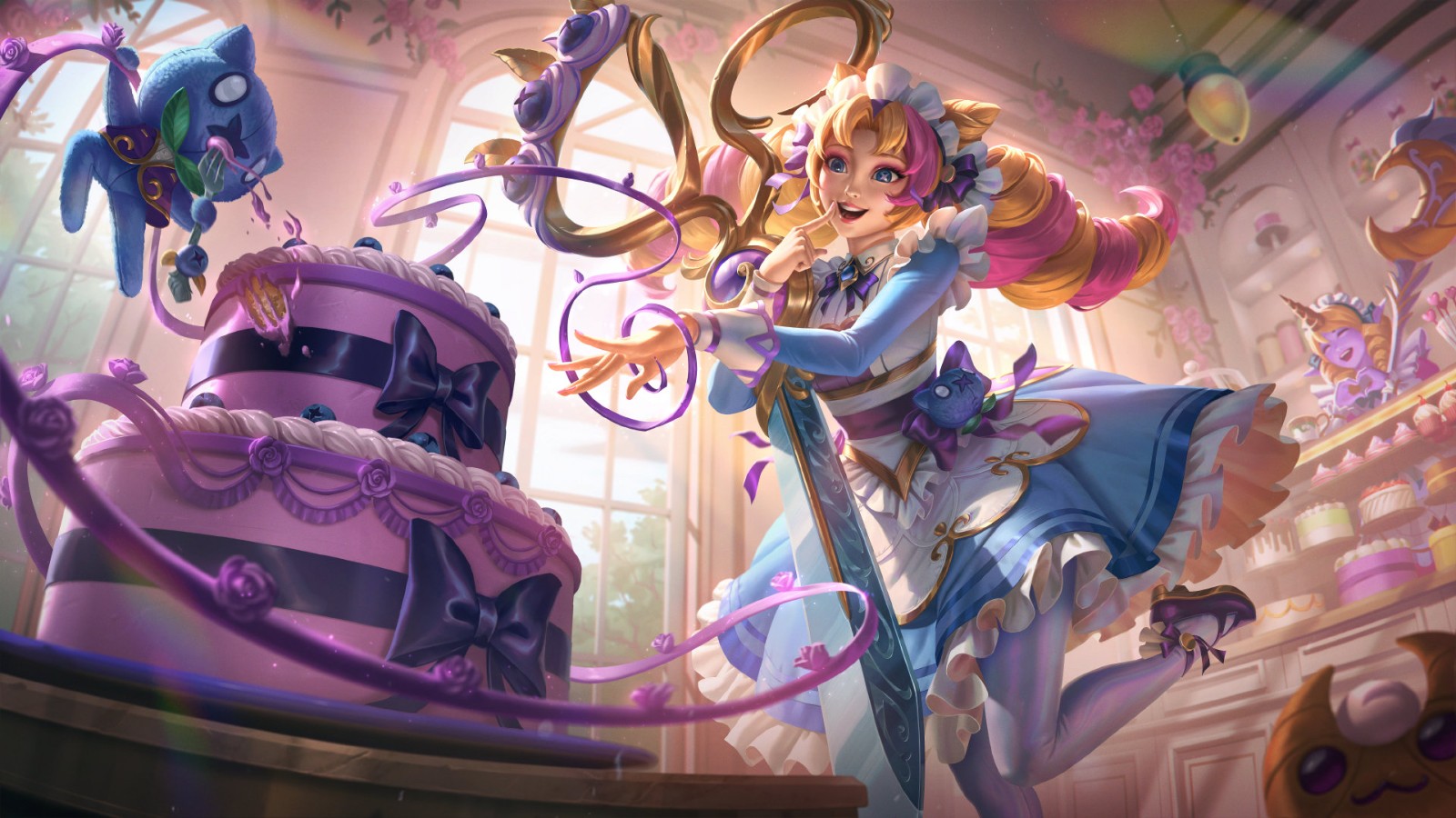 开启舔屏模式！《LOL》甜心咖啡和双城之战皮肤原画