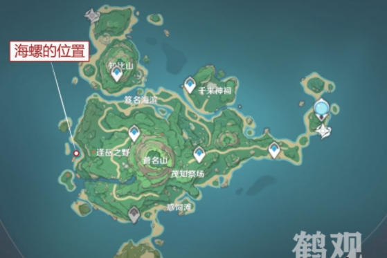 原神岻伽海螺在哪里