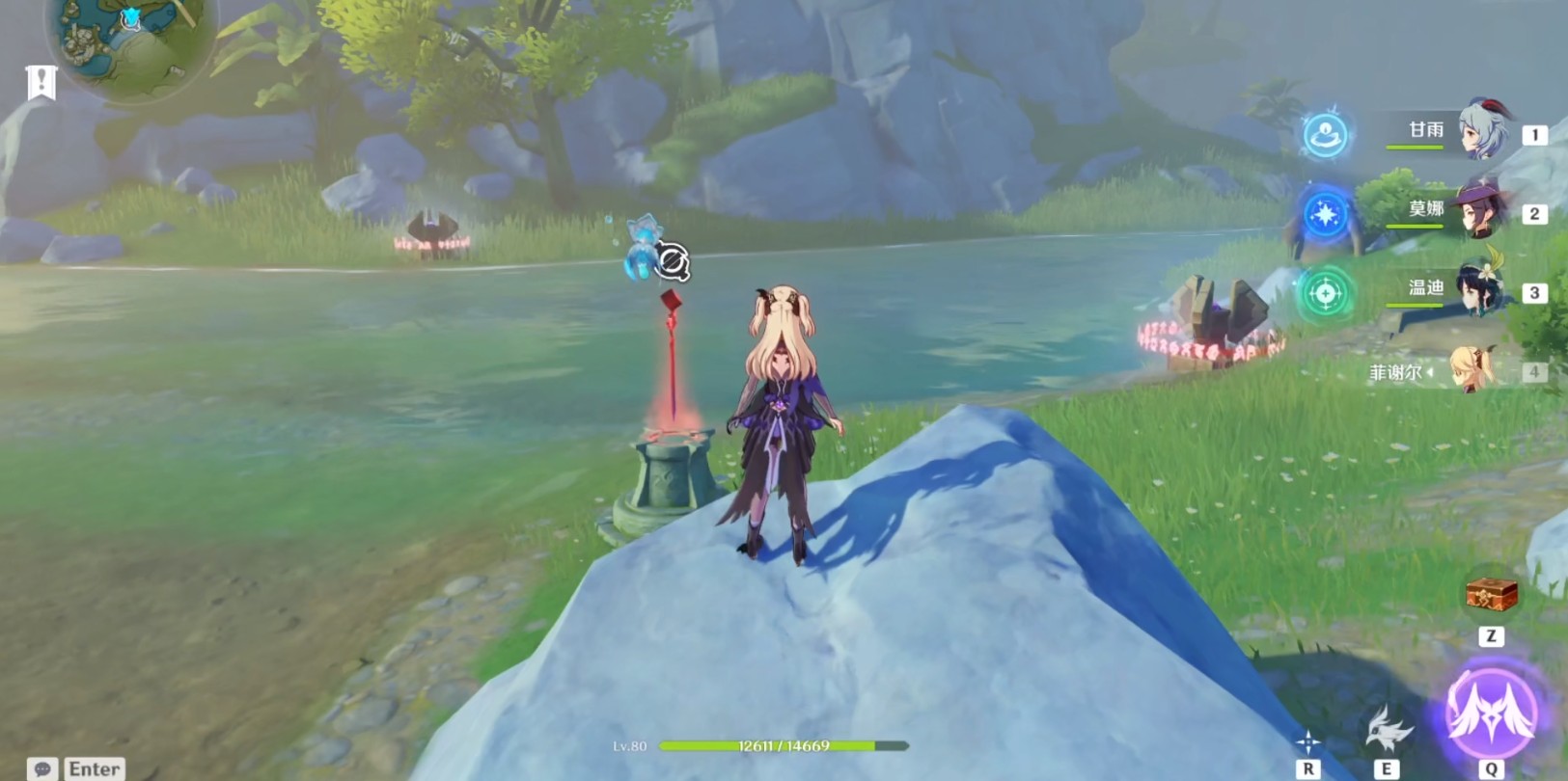 《原神》古时孤影青墟浦采样点位置介绍