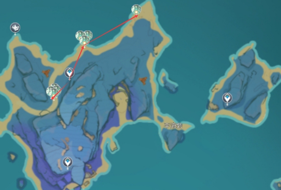 《原神》2.2浮游干核刷取路线一览 《原神》2.2浮游干核刷取路线一览