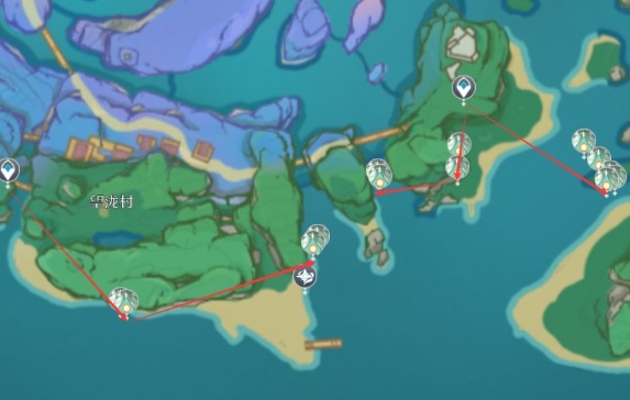 《原神》2.2浮游干核刷取路线一览 《原神》2.2浮游干核刷取路线一览