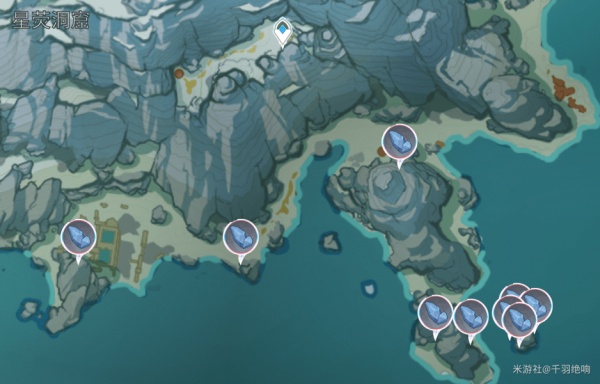 《原神》2.2星银矿石采集路线一览
