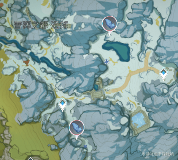 《原神》2.2星银矿石采集路线一览