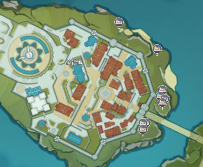 《原神》蒲公英籽快速采集路线