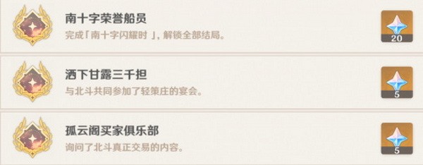 原神北斗邀约成就怎么完成？原神北斗邀约成就全攻略