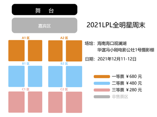 《LOL》2021LPL全明星周末门票于12月3日14:00正式开售！