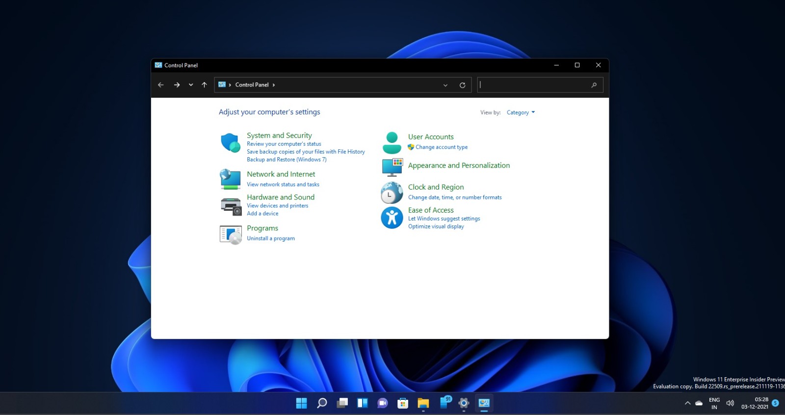 Win11后续更新 微软将逐步移除经典控制面板功能