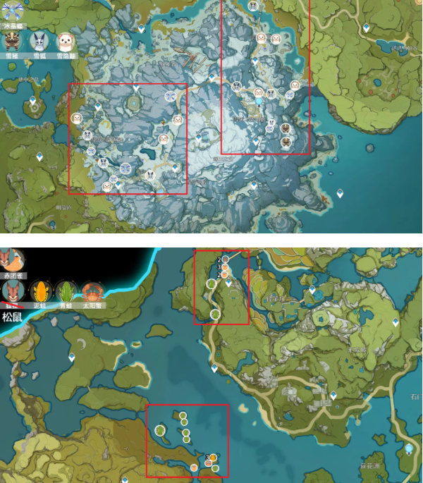 《原神》四方八方之网捕捉攻略以及推荐点位一览