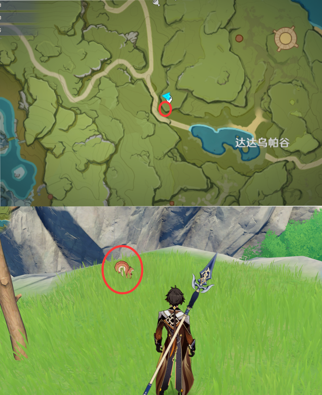 《原神》最全面的四方八方之网捕捉小动物图鉴位置大全