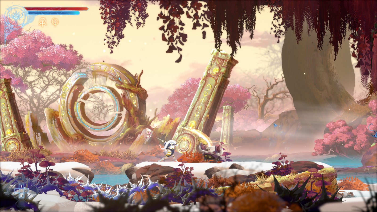 类银河战士恶魔城单机游戏《心渊梦境》正式开放Steam页面