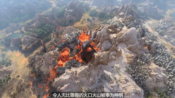 《全战：战锤3》战役地图 基斯里夫、食人魔以及震旦