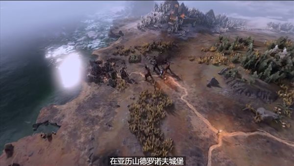 《全战：战锤3》战役地图 基斯里夫、食人魔以及震旦