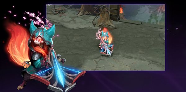 《Dota2》“延魔魇庭”活动PV 新勇士令状小黑至宝