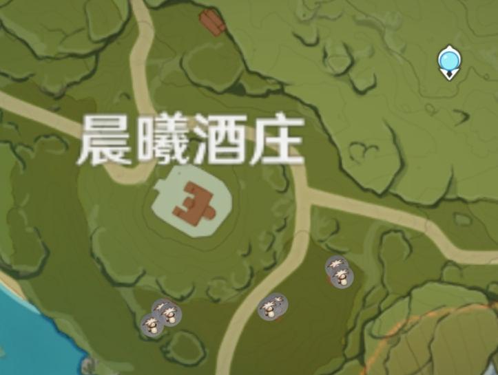 原神2.4慕风蘑菇位置介绍