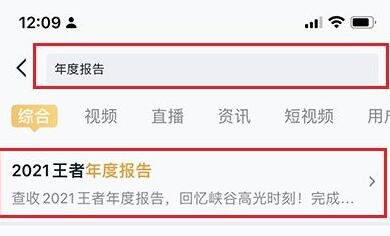王者荣耀2021年度报告在哪看 年度报告怎么打开？