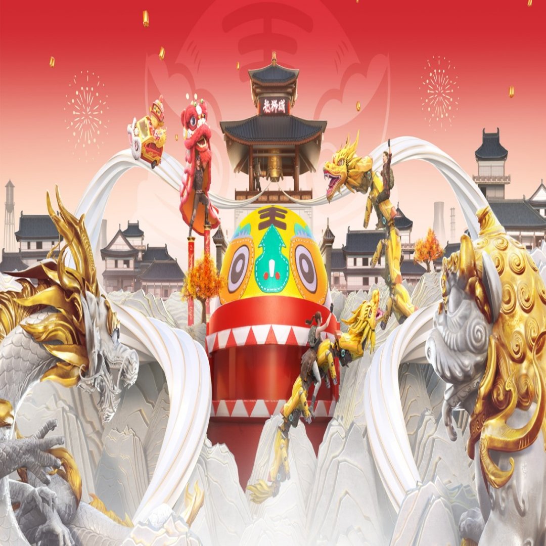 《和平精英》龙狮迎冰雪版本更新内容分享