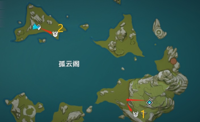 原神盗宝鼬孤云阁刷新位置介绍