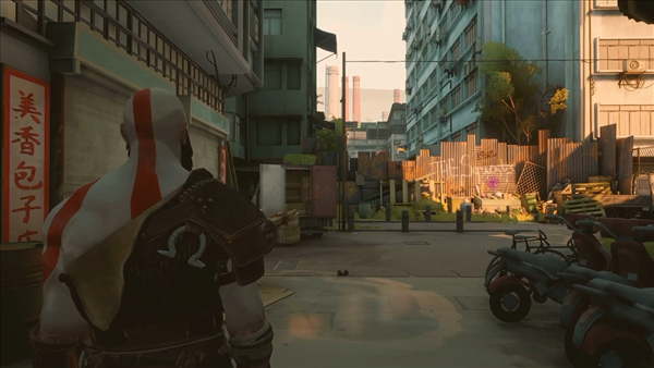 暴力奎爷在线揍人！《师父》战神奎托斯MOD