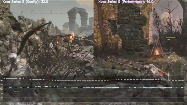 《艾尔登法环》主机版帧数对比 PS5/XSX也难稳60帧