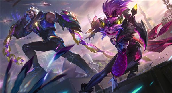 《LOL》12.6版本皮肤高清原画 女枪、派克、卡萨丁