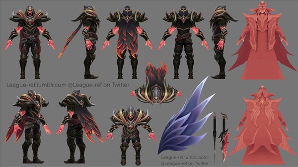 《LOL》12.6版本皮肤高清原画 女枪、派克、卡萨丁