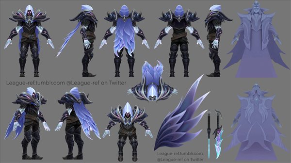 《LOL》12.6版本皮肤高清原画 女枪、派克、卡萨丁