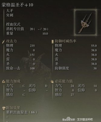 艾尔登法环全武器强化10属性一览