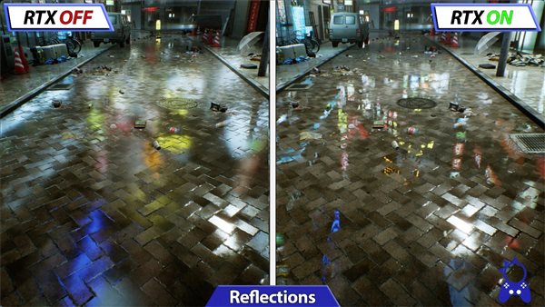 PC《幽灵线东京》光追开关对比 涩谷降魔更具层次感