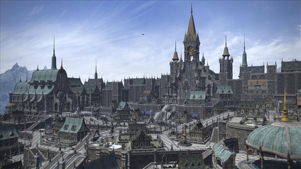 《最终幻想14》6.1版新截图 全新住宅区“帝国”曝光！