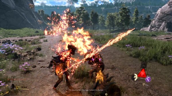 奇幻RPG《Forspoken》实机演示 多种魔法战斗场面