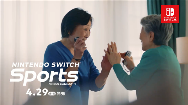 任天堂《Switch Sports》TVCM 居家运动，其乐融融